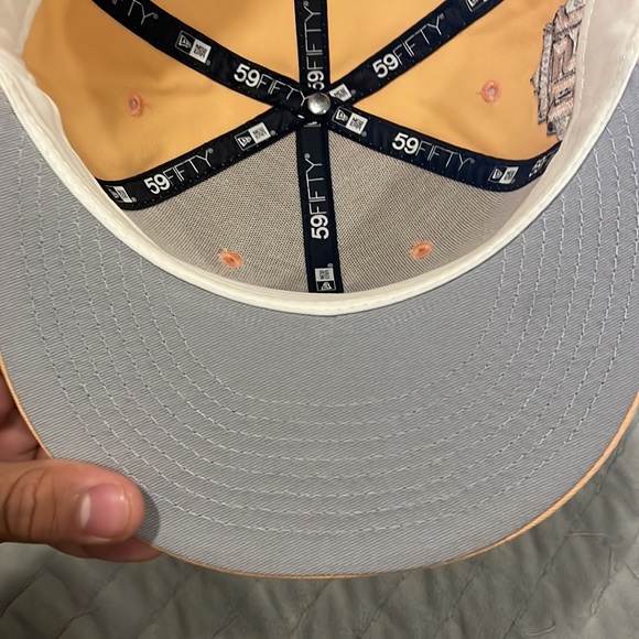 MLB Accessories Atlanta Braves Peach New Era Fitted Poshmark